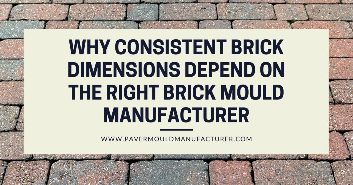 Paver Mould Manufacturer