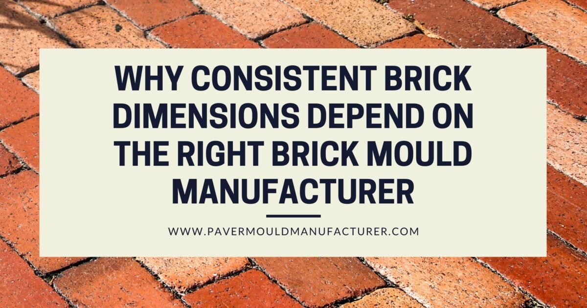 Paver Mould Manufacturer