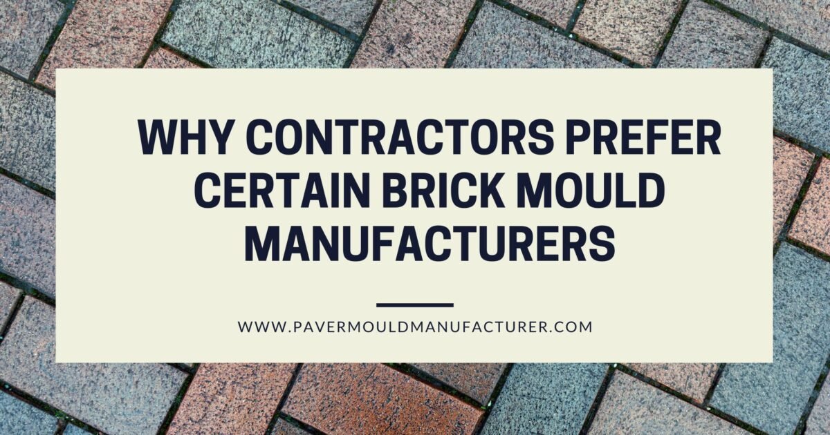 Paver Mould Manufacturer