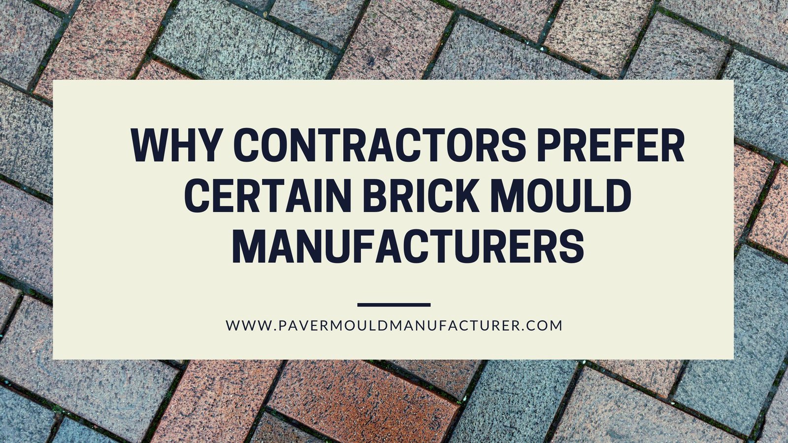 Paver Mould Manufacturer