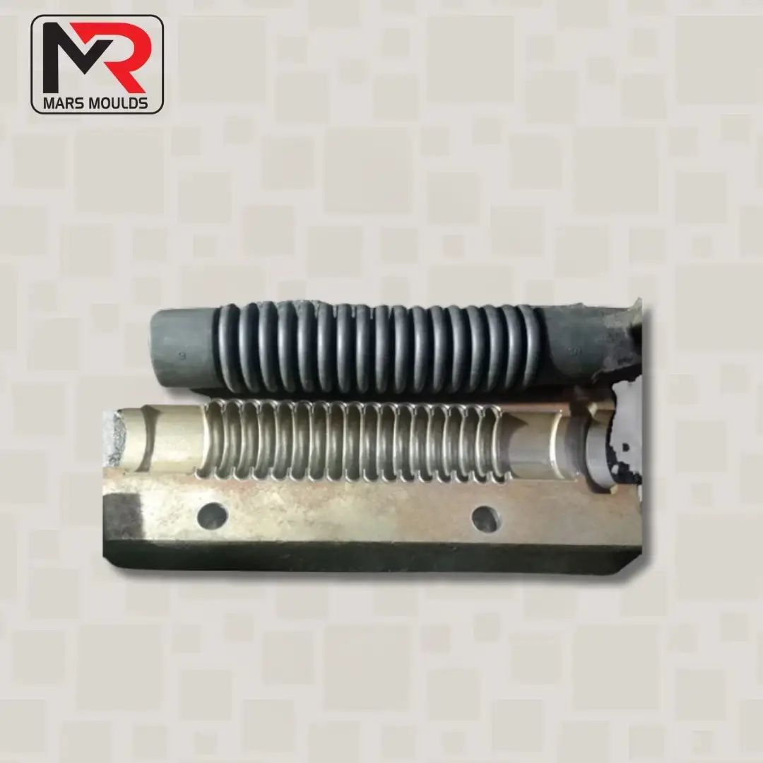 Injection Molding Mild Steel Rubber Bellow Die