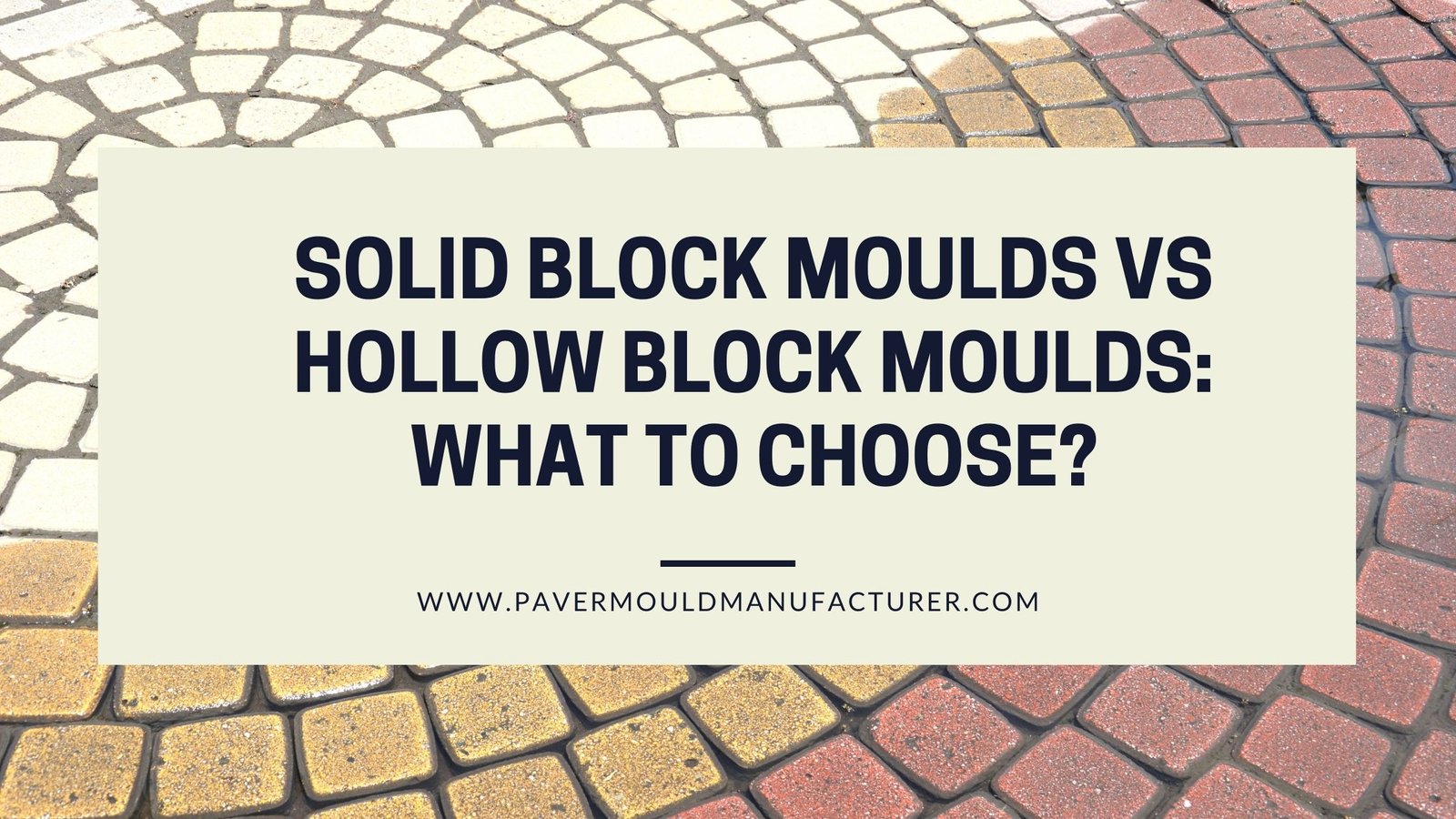 Solid Block Mould Manufacturer