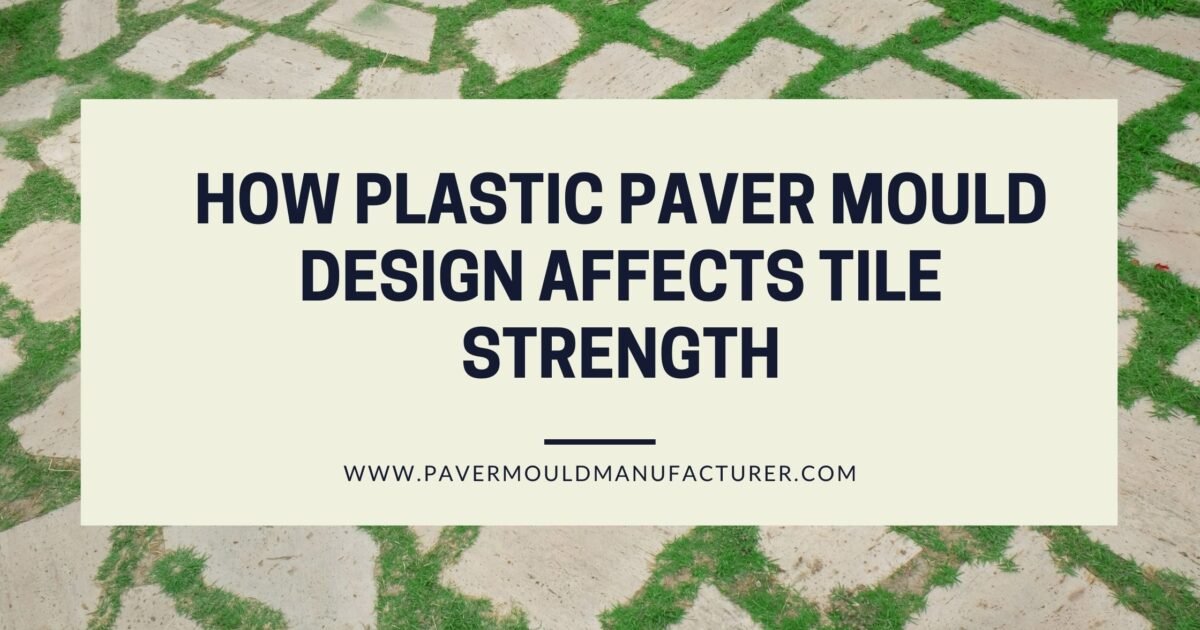 Plastic Paver Mould Manufacturer