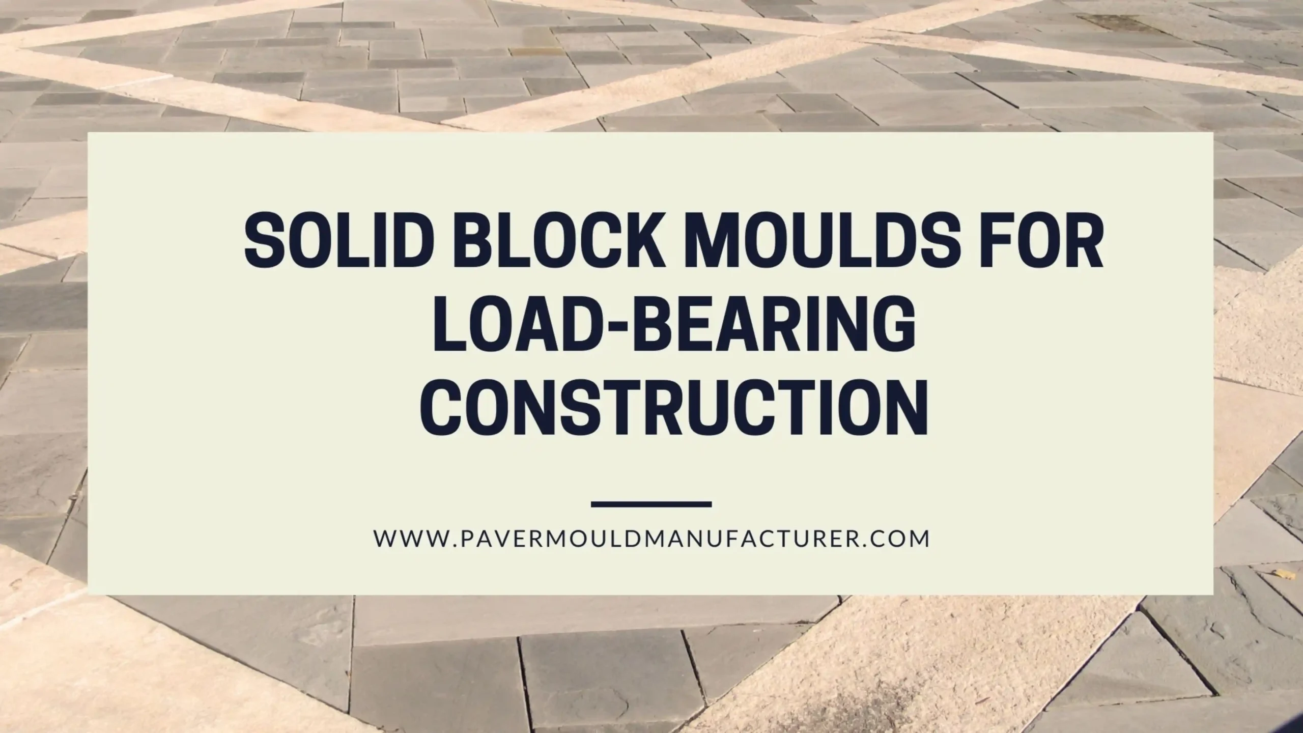 Solid Block Mould